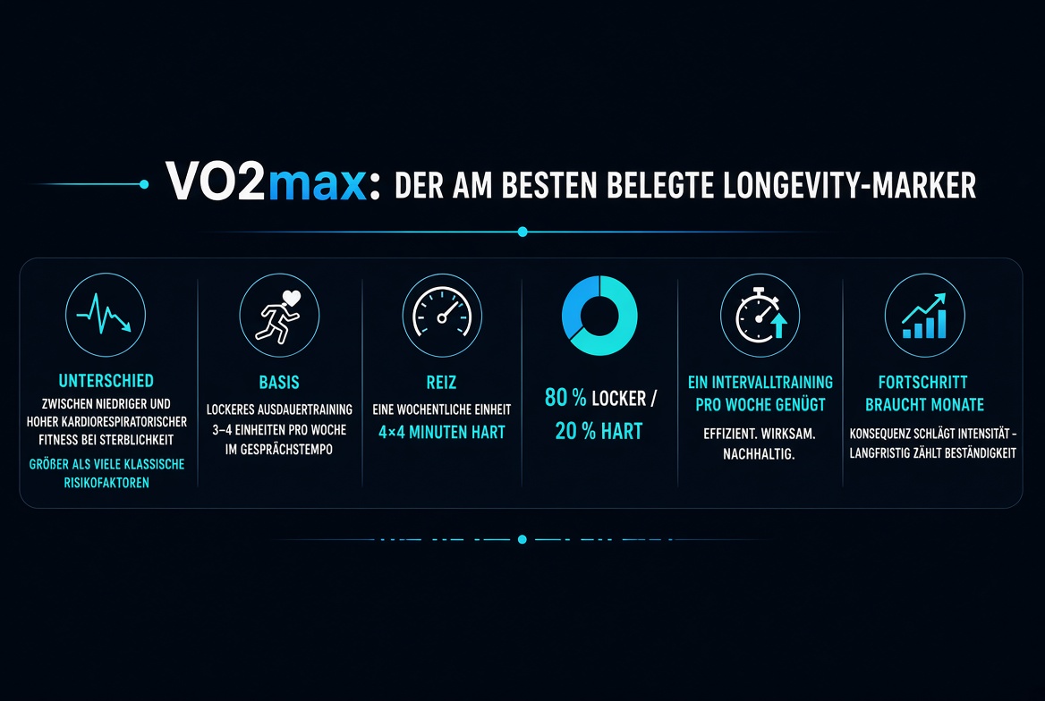 VO2max: Der am besten belegte Longevity-Marker